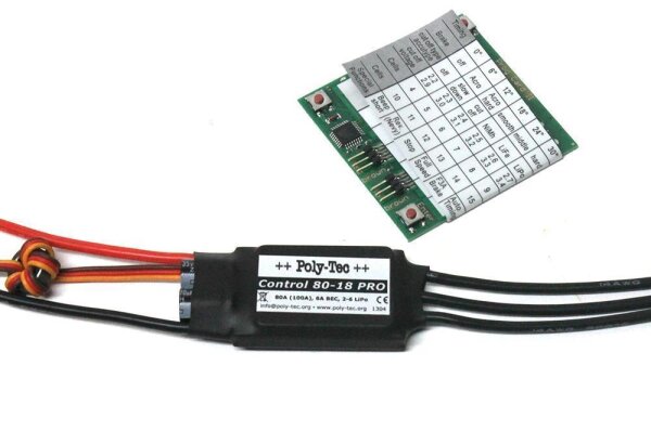 Poly-Tec Control 80-18 PRO inkl. Programmierkarte